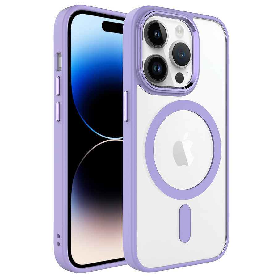 Cepax Chrome Magsafe iPhone 14 Pro Max Kablosuz Şarj Özellikli Silikon Telefon Kılıfı - 14 Cepax Chrome Magsafe iPhone 14 Pro Max Kablosuz Şarj Özellikli Silikon Telefon Kılıfı - 14